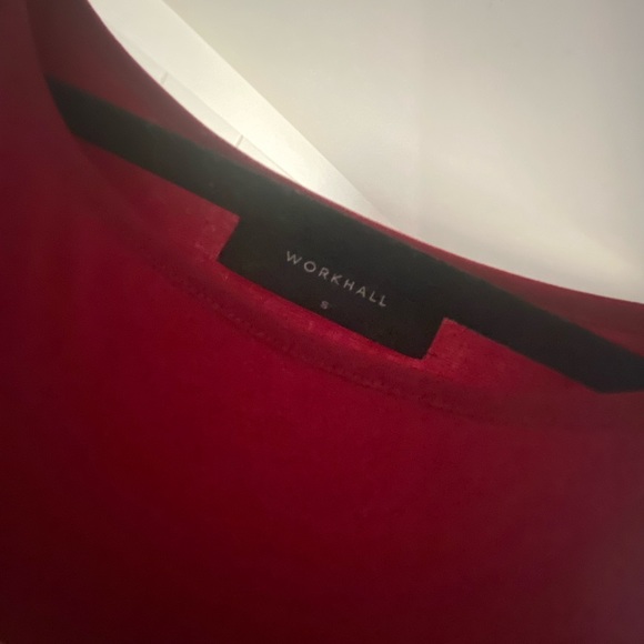 Red Blouse by WORKHALL - Picture 3 of 3